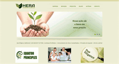 Desktop Screenshot of heraconsultoria.com.br