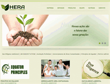 Tablet Screenshot of heraconsultoria.com.br